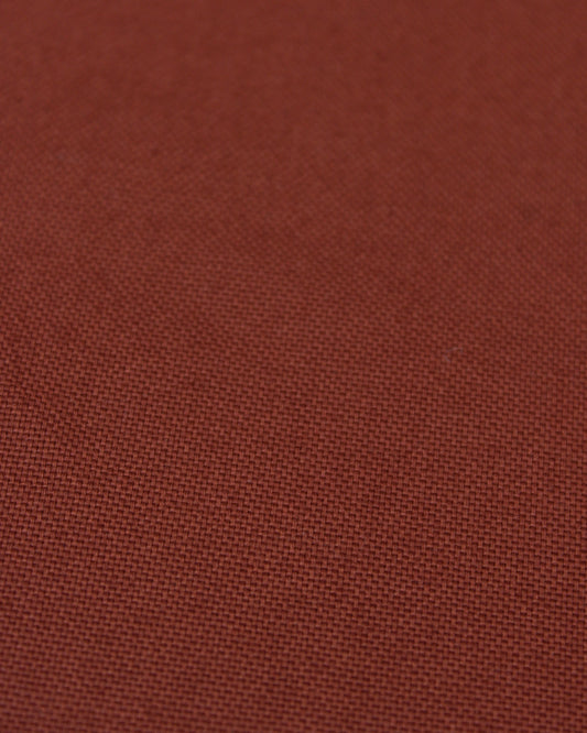 Pure Cotton Canvas Fabric - Rosewood