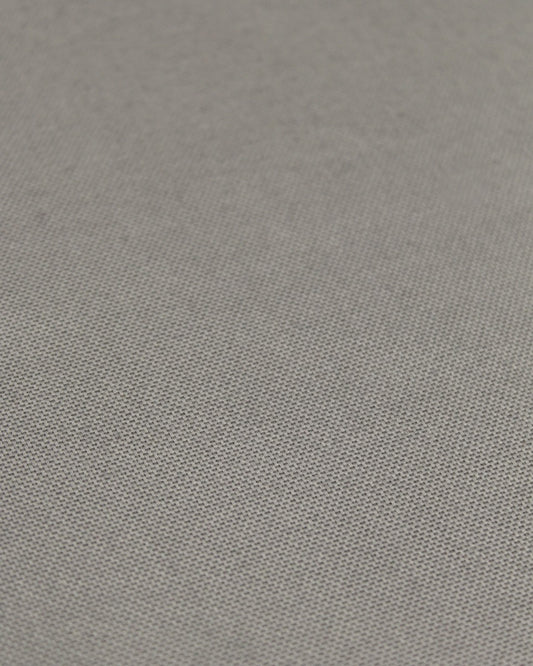 Pure Cotton Canvas Fabric - Silver