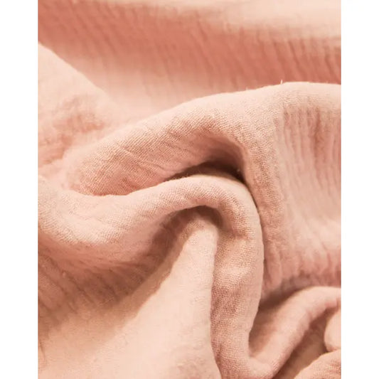 Cotton Double Gauze Fabric - Mallow | Truro Fabrics