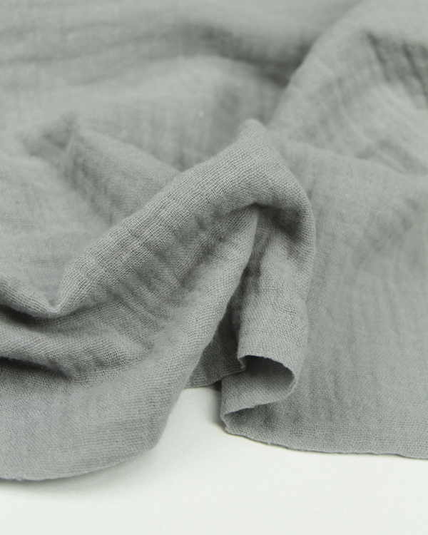 Cotton Double Gauze Fabric - Mist