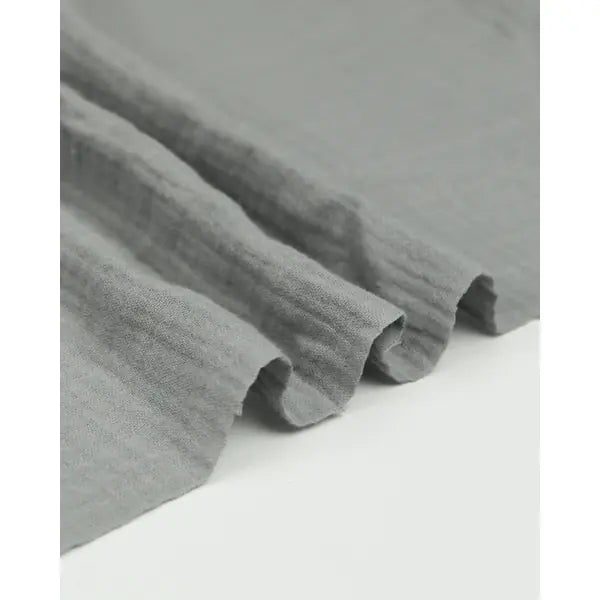 Cotton Double Gauze Fabric - Mist | Truro Fabrics