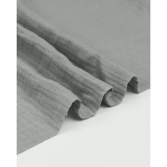 Cotton Double Gauze Fabric - Mist | Truro Fabrics