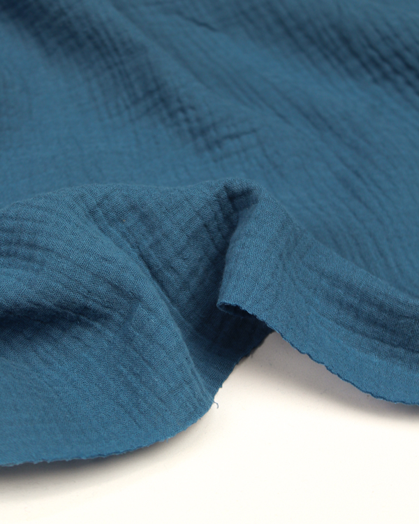 Cotton Double Gauze Fabric - Marlin