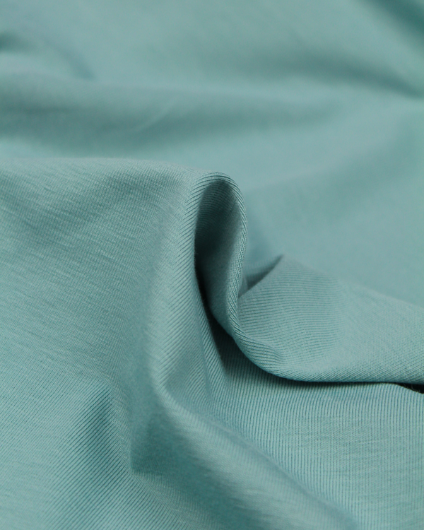 Organic Cotton Jersey Fabric - Moonstone