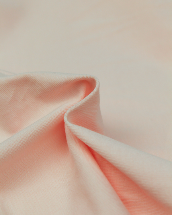 Organic Cotton Jersey Fabric - Ballet Pink