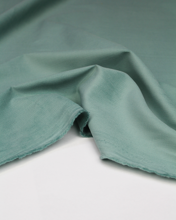 Cotton Babycord Fabric - Rockpool