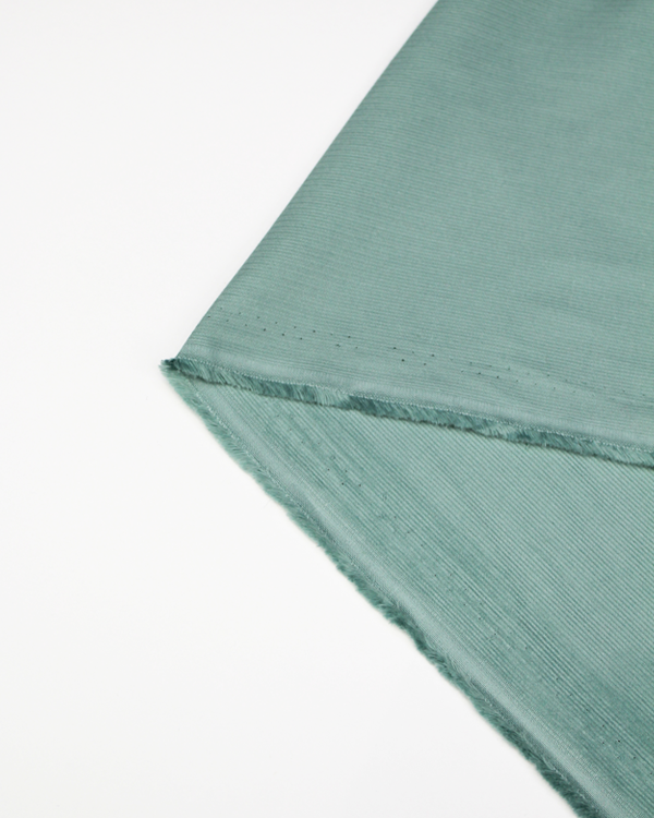 Cotton Babycord Fabric - Rockpool