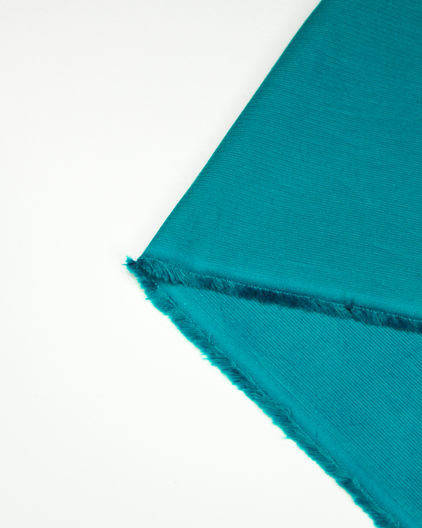 Cotton Babycord Fabric - Turquoise