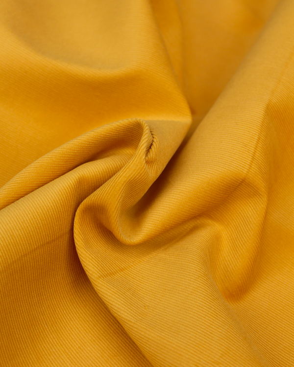 Cotton Babycord Fabric - Mustard