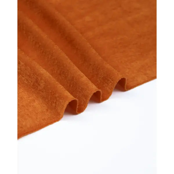 Sandwashed Satin Fabric - Amber – view 2 – Truro Fabrics