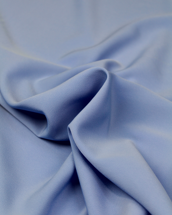 Fluid Micro Crepe Fabric - Periwinkle