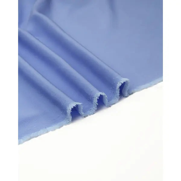 Fluid Micro Crepe Fabric - Periwinkle | Truro Fabrics