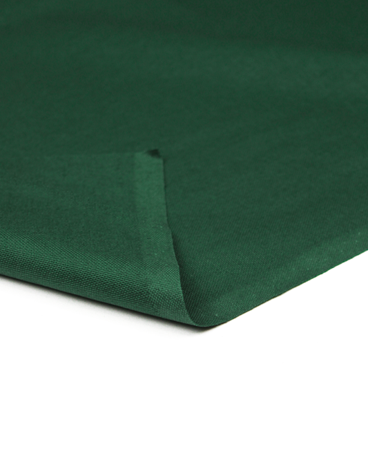 Pure Cotton Canvas Fabric - Hunter Green