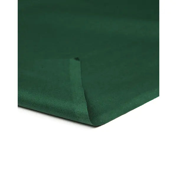 Pure Cotton Canvas Fabric - Hunter Green | Truro Fabrics
