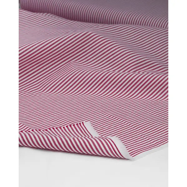 Yarn Dyed Cotton Fabric - 3mm Stripe Jam – Truro Fabrics
