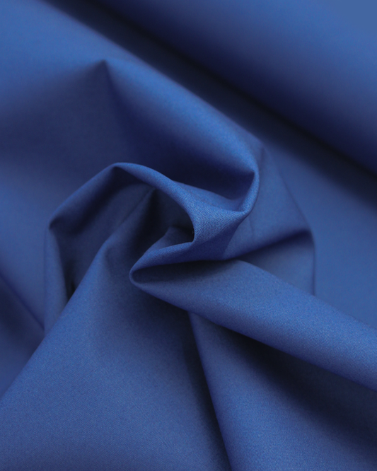 Plain Cotton Poplin Fabric - Copen