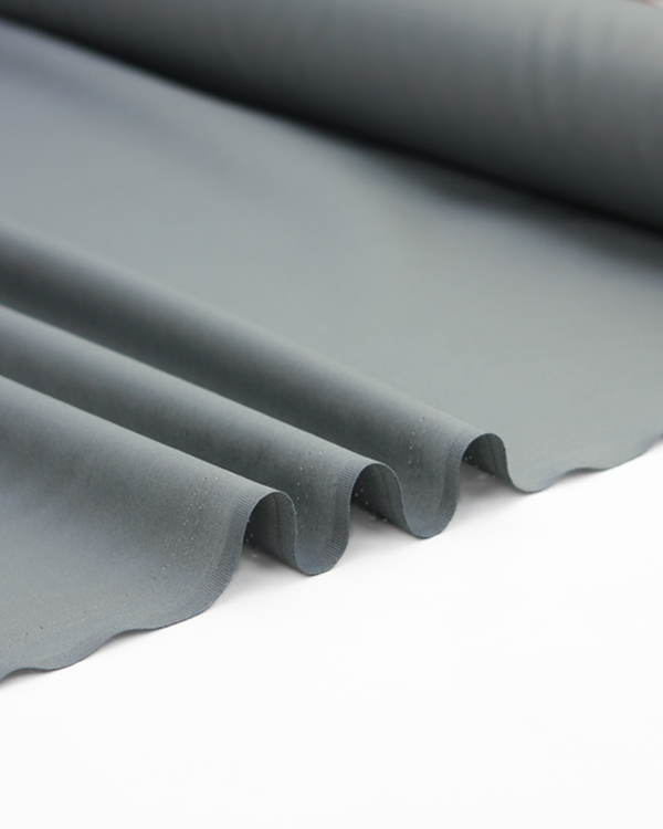 Plain Cotton Poplin Fabric - Grey