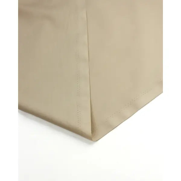 Plain Cotton Poplin Fabric - Beige | Truro Fabrics