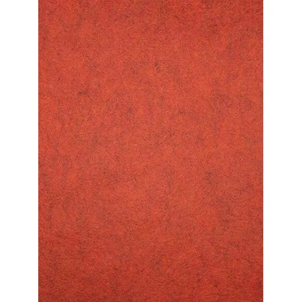 Wool & Viscose Felt Fabric - Terracotta Marl | Truro Fabrics