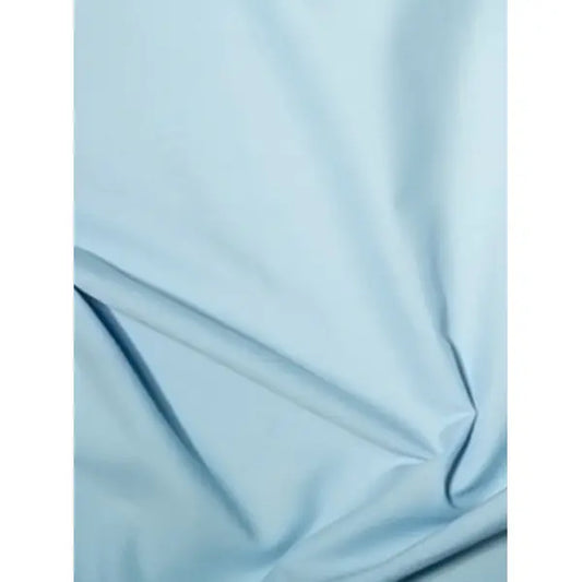 Plain Polycotton Fabric - Light Blue | Truro Fabrics