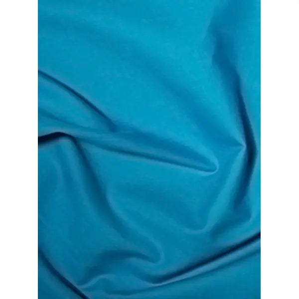 Plain Polycotton Fabric - Peacock | Truro Fabrics