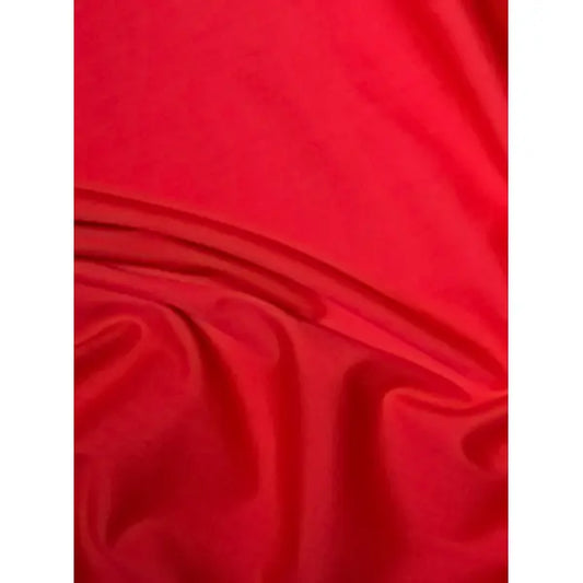 Plain Polycotton Fabric - Red | Truro Fabrics