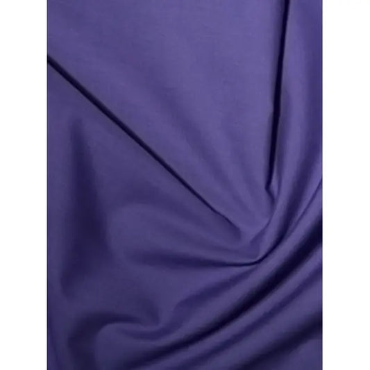Plain Polycotton Fabric - Purple | Truro Fabrics