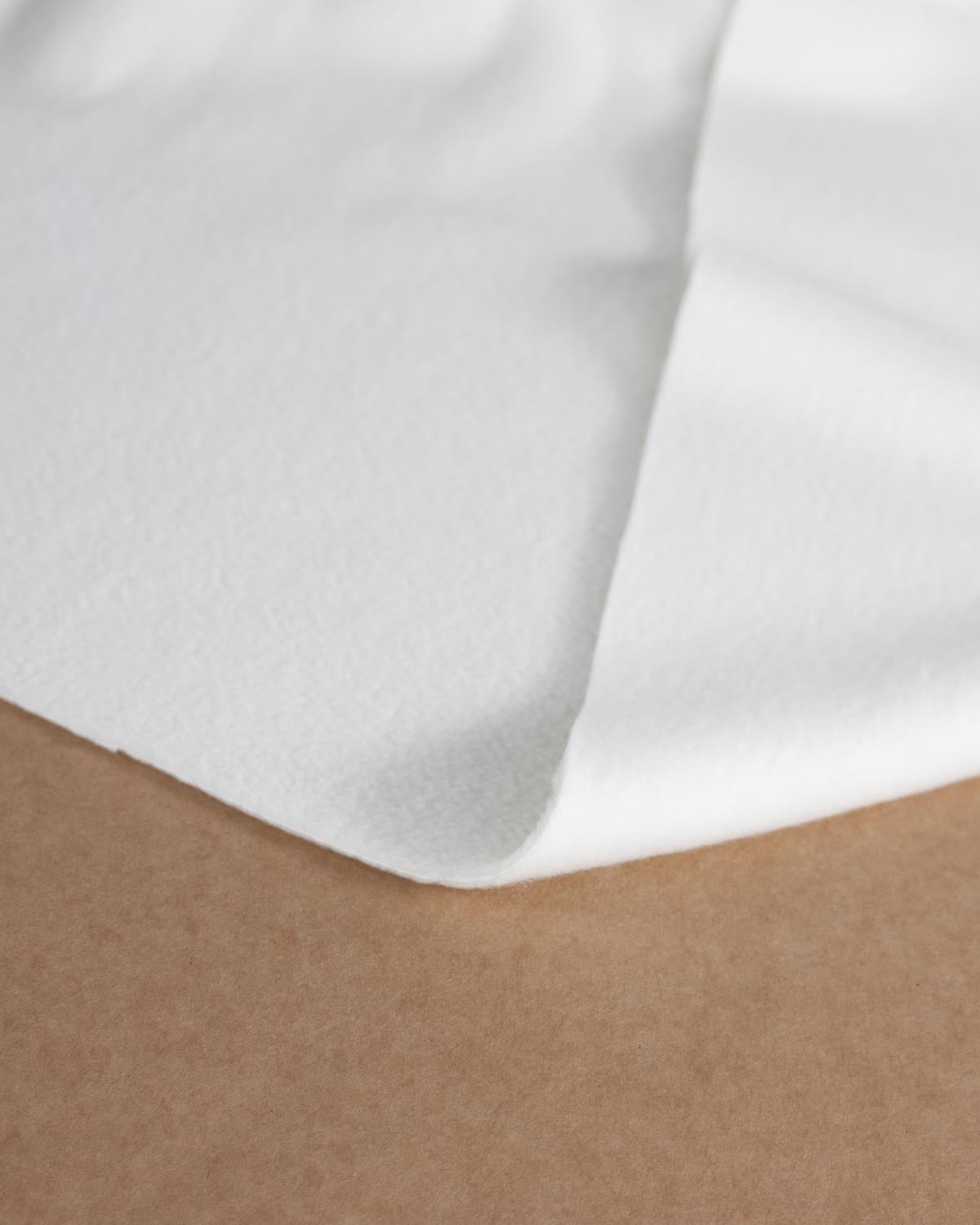 Anti-Pil Polar Fleece Fabric - White