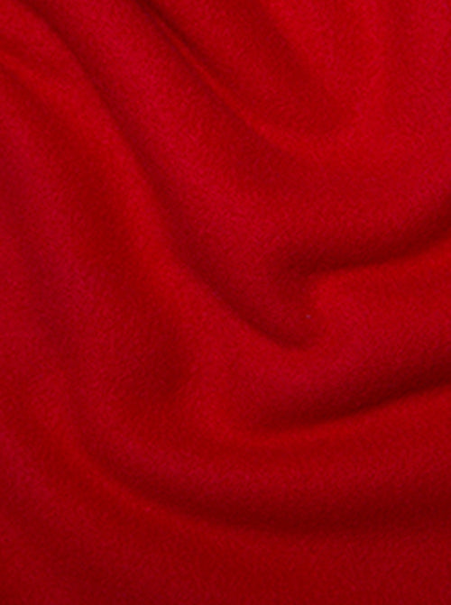 Anti-Pil Polar Fleece Fabric - Red