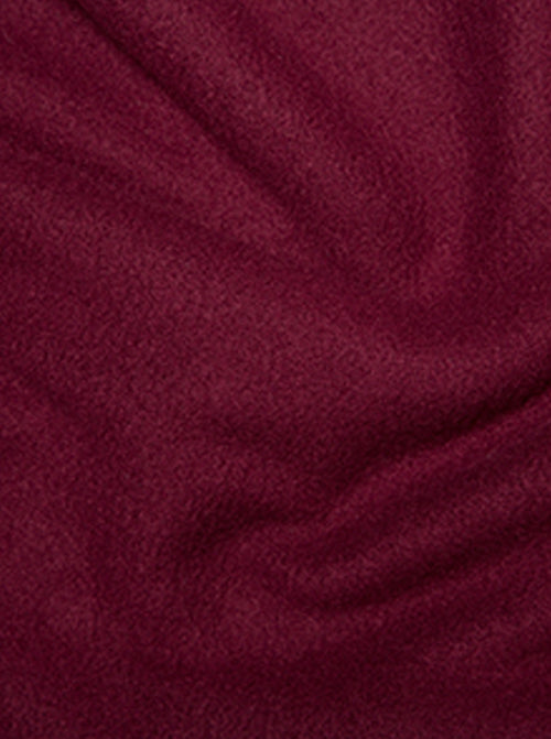 Anti-Pil Polar Fleece Fabric - Wine