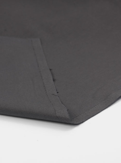Pure Cotton Canvas Fabric - Charcoal