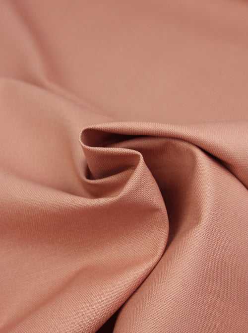 Pure Cotton Canvas Fabric - Rosewater