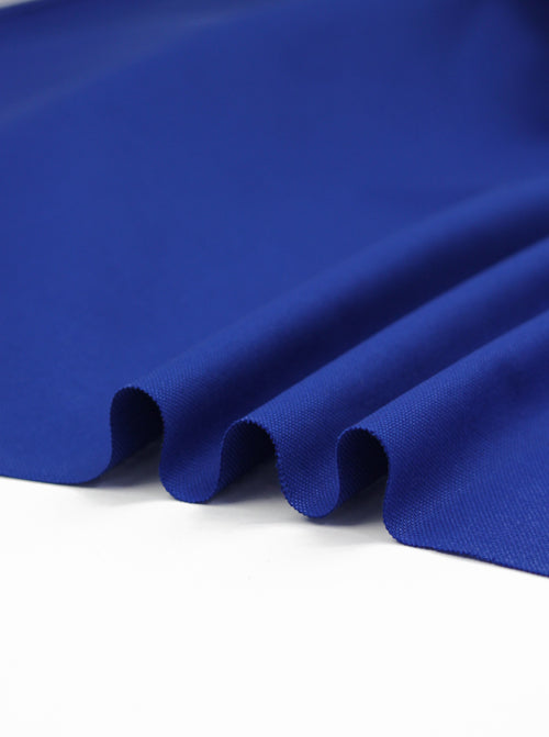 Pure Cotton Canvas Fabric - Royal Blue