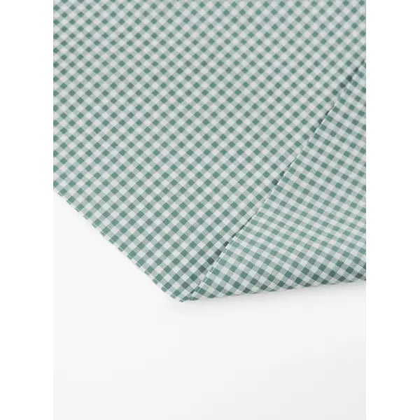 Yarn Dyed Cotton Fabric - 3mm Gingham Rockpool | Truro Fabrics