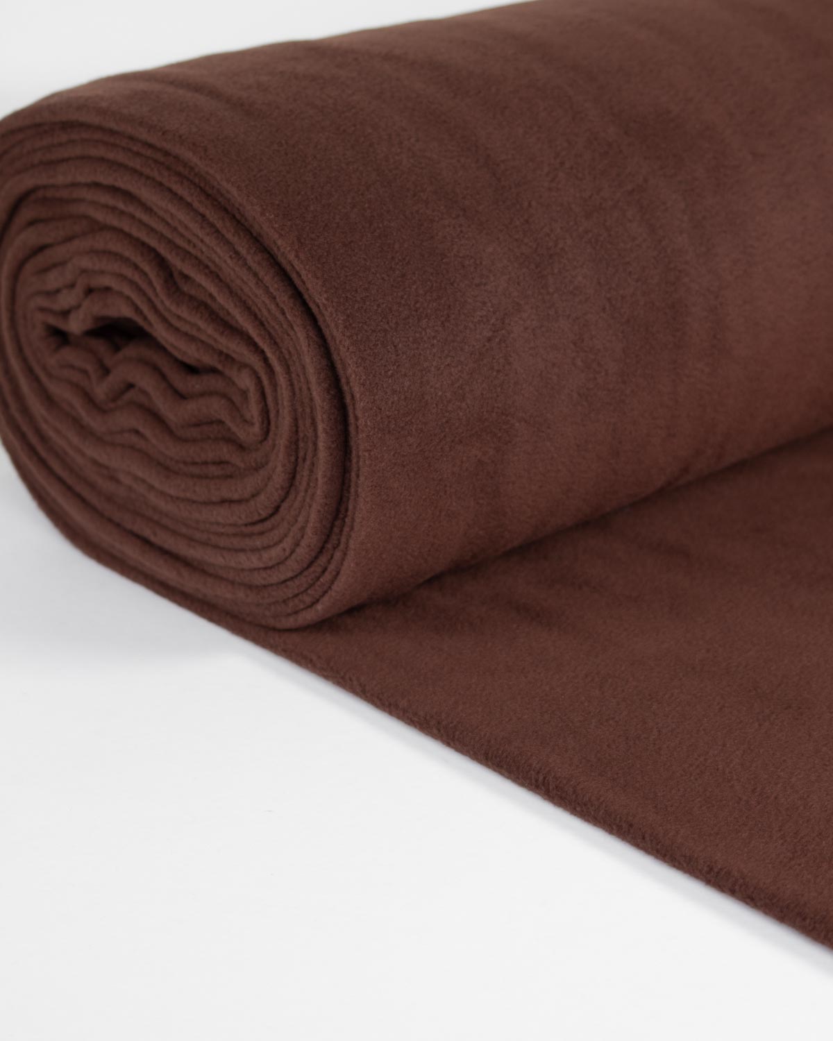 Anti-Pil Polar Fleece Fabric - Chocolate Brown