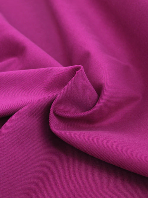 Cotton Babycord Fabric - Foxglove