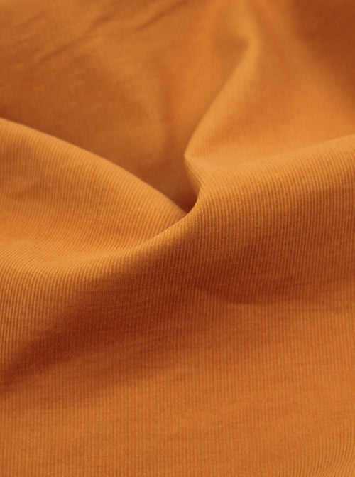 Cotton Babycord Fabric - Turmeric