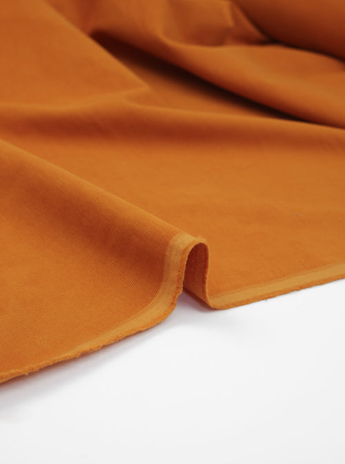 Cotton Babycord Fabric - Turmeric