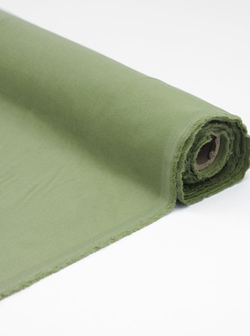 Cotton Babycord Fabric - Fennel