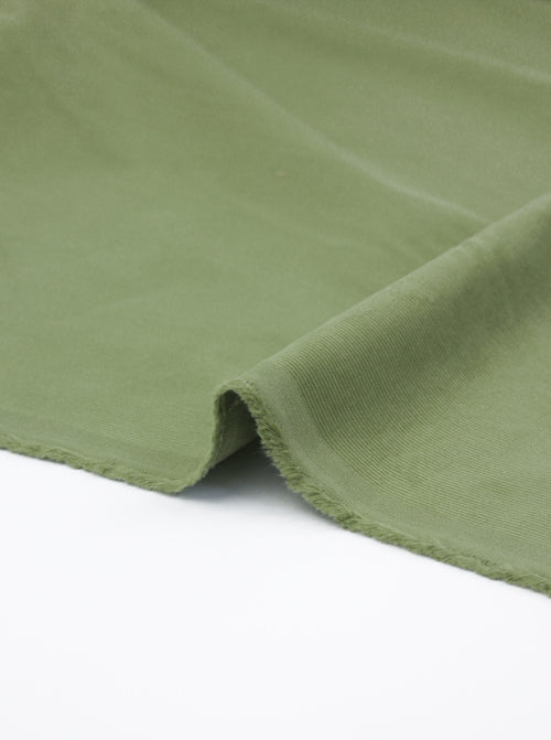 Cotton Babycord Fabric - Fennel
