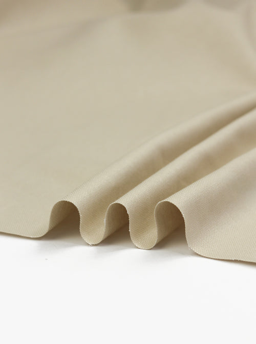 Pure Cotton Canvas Fabric - Alabaster