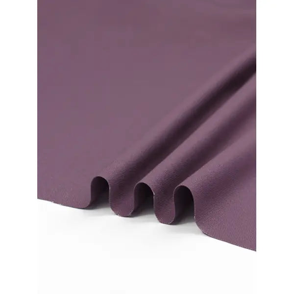 Pure Cotton Canvas Fabric - Plum | Truro Fabrics