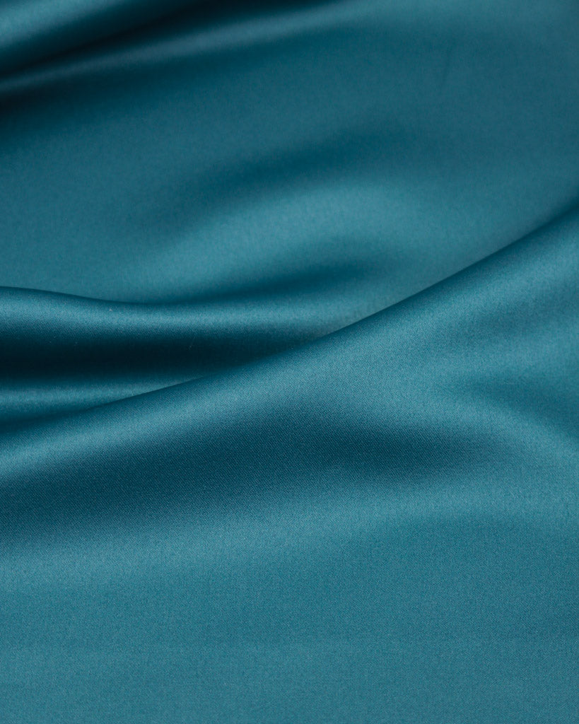 Duchess Satin Fabric - Teal