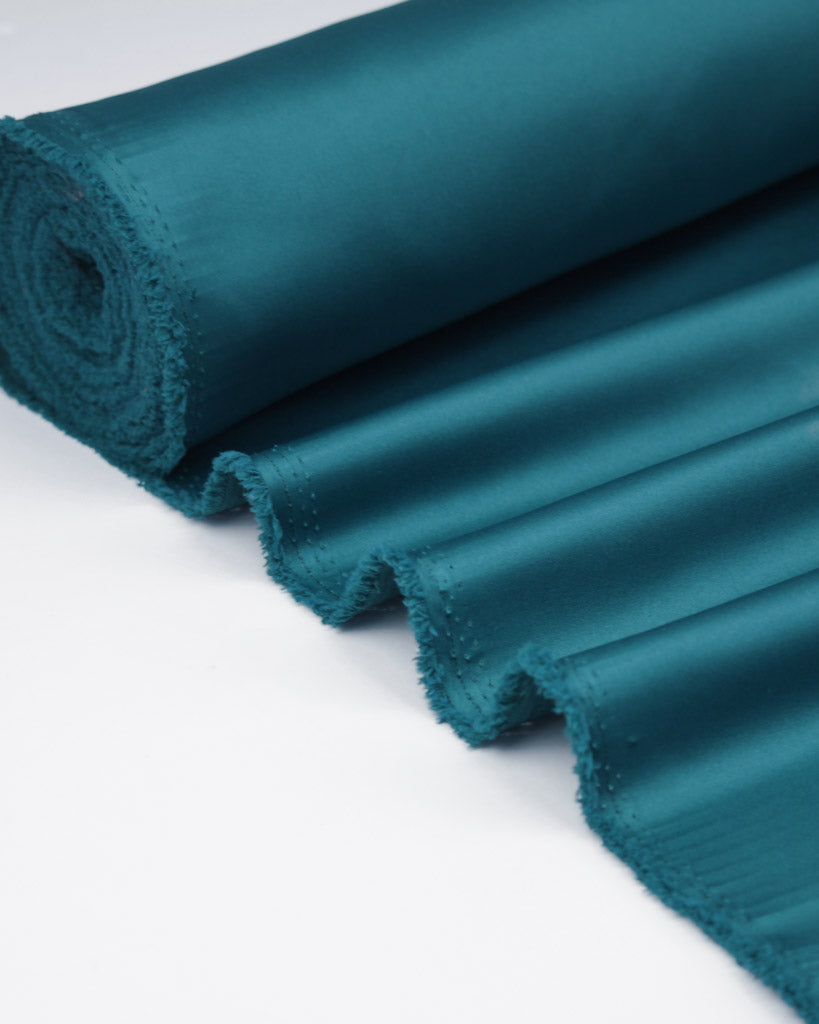 Duchess Satin Fabric - Teal