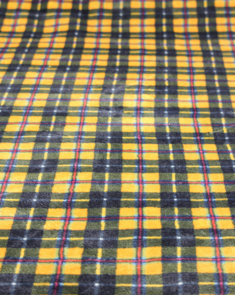 Cuddle Fleece Fabric - Cornish National Tartan
