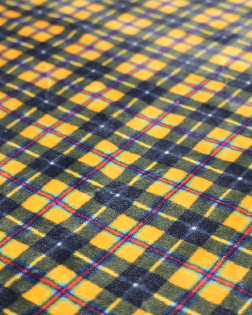 Cuddle Fleece Fabric - Cornish National Tartan