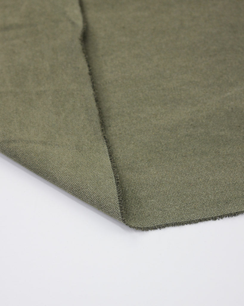 Utility Canvas Fabric - Tarragon
