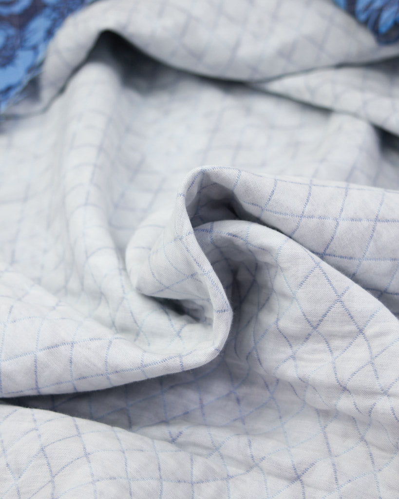 Close-up of quilted fabric