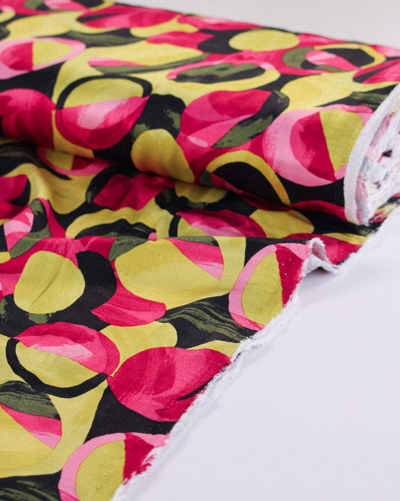 Viscose Satin Fabric - Havana Spin