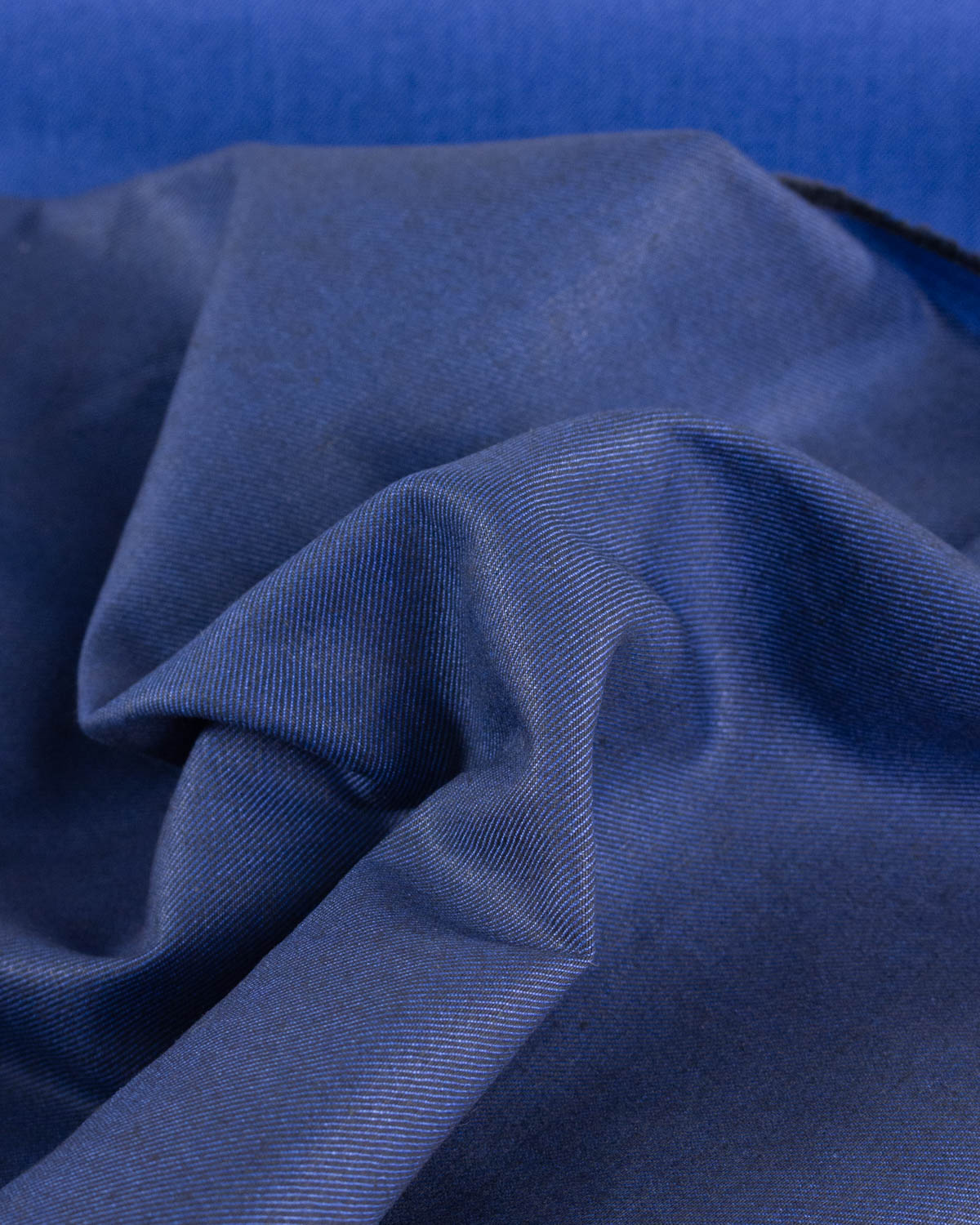 Cotton Denim Fabric - Cobalt